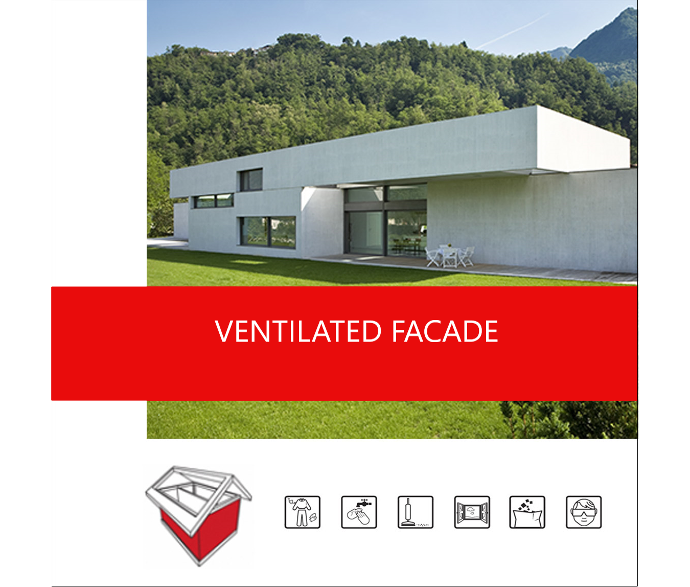 Ventilated facade